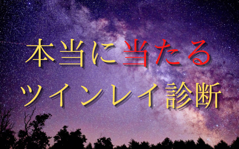 ツインレイ鑑定当たる確かめ合う